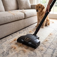 Uklízení koberce od psích chlupů 200